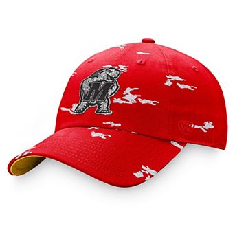 Women's Top of the World Red Maryland Terrapins OHT Military Appreciation Betty Adjustable Hat