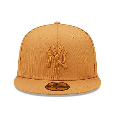 Men's New Era Brown New York Yankees Bronze Color Pack 59FIFTY Fitted Hat