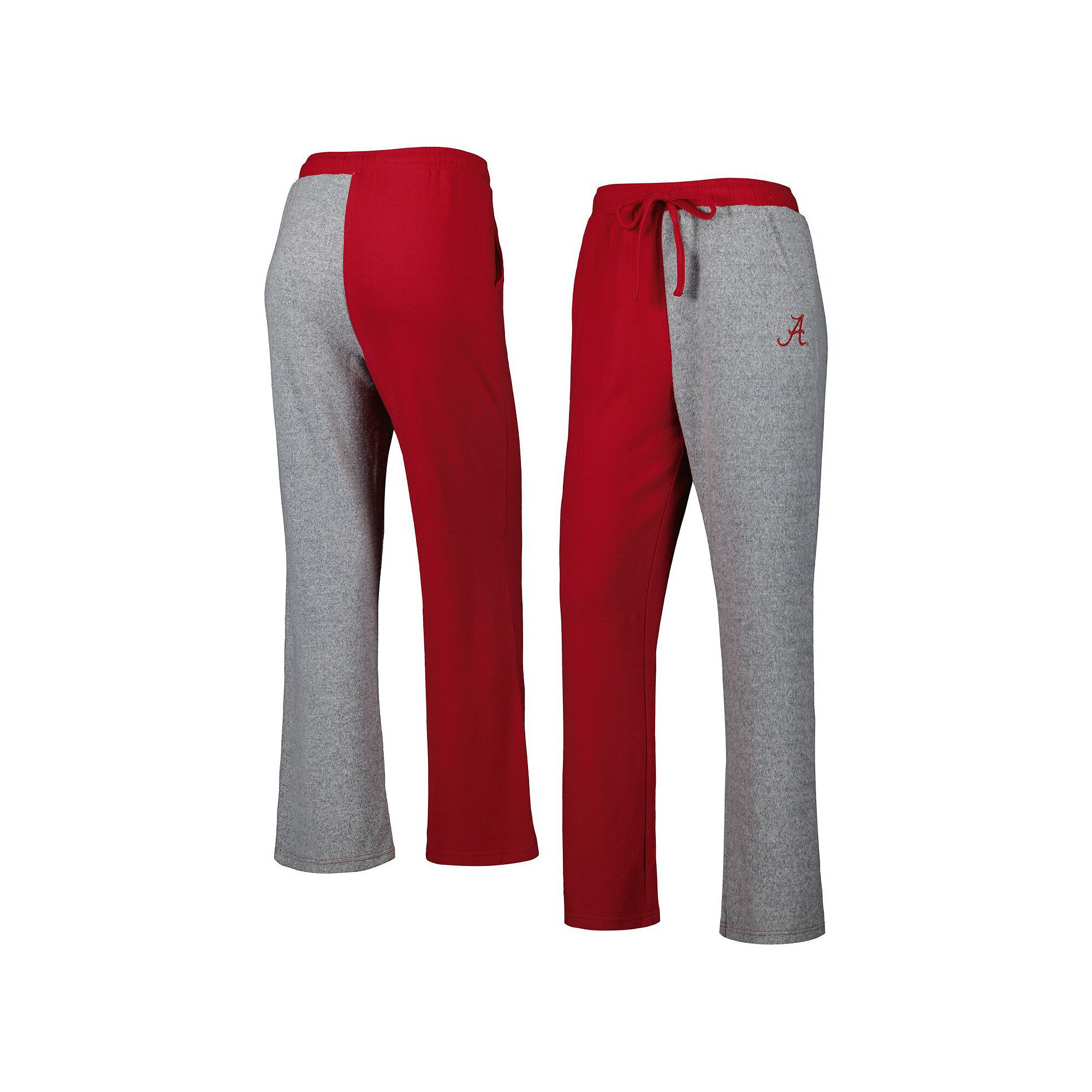 Womens ZooZatz Crimson/Gray Alabama Crimson Tide Colorblock Cozy Tri-Blend