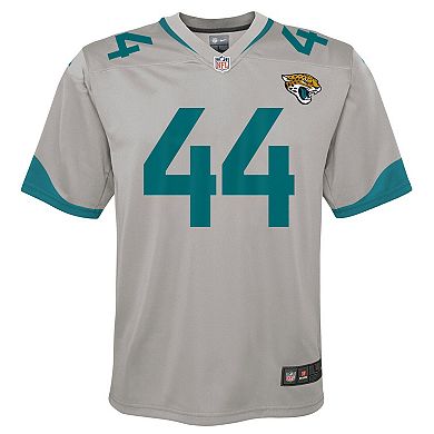 Youth Nike Travon Walker Silver Jacksonville Jaguars Inverted Game Jersey