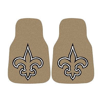 Saints floor mats discount