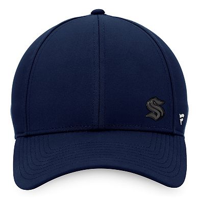 Women's Fanatics Branded Deep Sea Blue Seattle Kraken Authentic Pro Road Structured Adjustable Hat