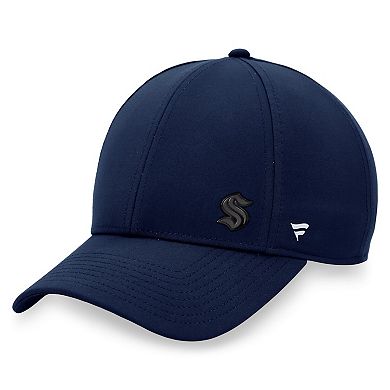Women's Fanatics Branded Deep Sea Blue Seattle Kraken Authentic Pro Road Structured Adjustable Hat