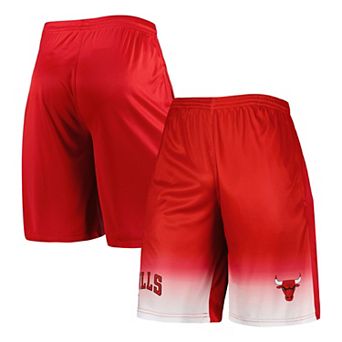 Men's Fanatics Branded Red Chicago Bulls Fadeaway Shorts