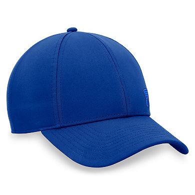 Women's Fanatics Branded Royal St. Louis Blues Authentic Pro Road Structured Adjustable Hat