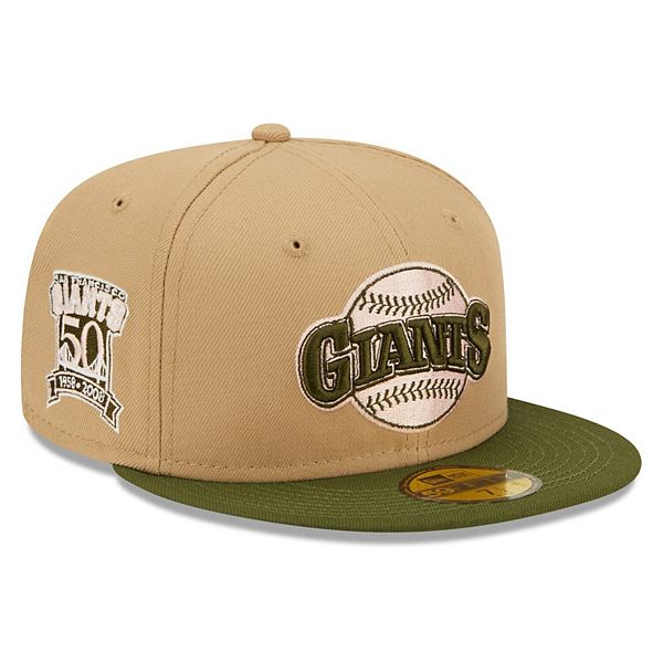 San Francisco Giants New Era A-Frame 9FORTY Adjustable Hat - Khaki