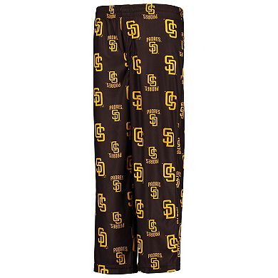 Youth Brown San Diego Padres Team Color Logo Pants