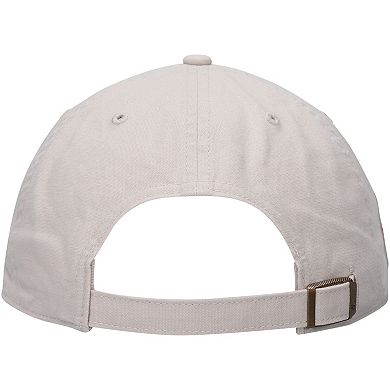 Men's '47 Cream/Red Kansas City Chiefs Sidestep Clean Up Adjustable Hat