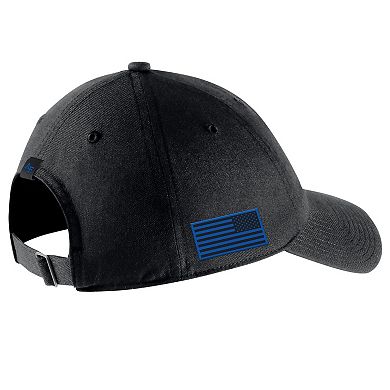 Men's Nike  Black Air Force Falcons Space Force Rivalry L91 Adjustable Hat