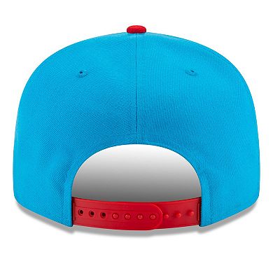 Youth New Era Blue/Red Miami Marlins 2021 City Connect 9FIFTY Snapback Adjustable Hat