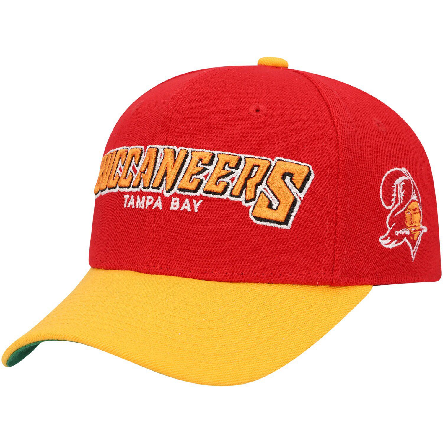 Youth New Era Stone/Red Tampa Bay Buccaneers 2023 NFL Draft 9FIFTY Snapback Adjustable Hat