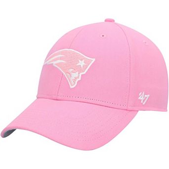 Girls Youth '47 Pink New England Patriots Rose MVP Adjustable Hat