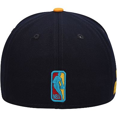 Men's New Era Navy/Gold Houston Rockets Midnight 59FIFTY Fitted Hat