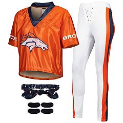 Women's Concepts Sport Orange/Navy Denver Broncos Muscle Tank Top & Pants  Sleep Set