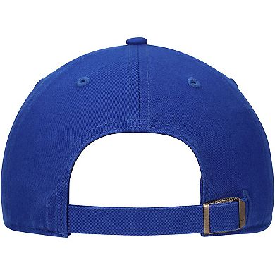 Men's '47 Royal Milwaukee Brewers 1970 Logo Cooperstown Collection Clean Up Adjustable Hat