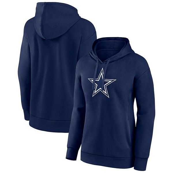 Women's Fanatics Branded Navy Dallas Cowboys Team Primary Logo Pullover ...