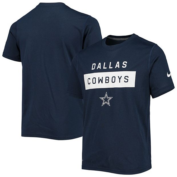 Nike Men's Dallas Cowboys Legend Icon Navy T-Shirt