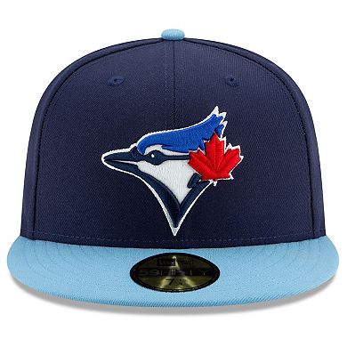 Men's New Era Navy Toronto Blue Jays Alternate 4 Authentic Collection On-Field 59FIFTY Fitted Hat