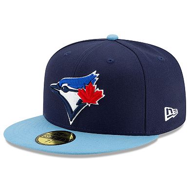 Men's New Era Navy Toronto Blue Jays Alternate 4 Authentic Collection On-Field 59FIFTY Fitted Hat