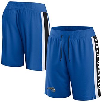 Men's Fanatics Branded Blue Orlando Magic Referee Iconic Mesh Shorts
