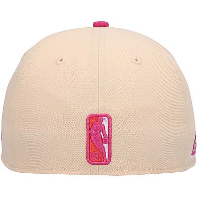 Men's New Era Orange/Pink Los Angeles Lakers Passion Mango 59FIFTY Fitted Hat