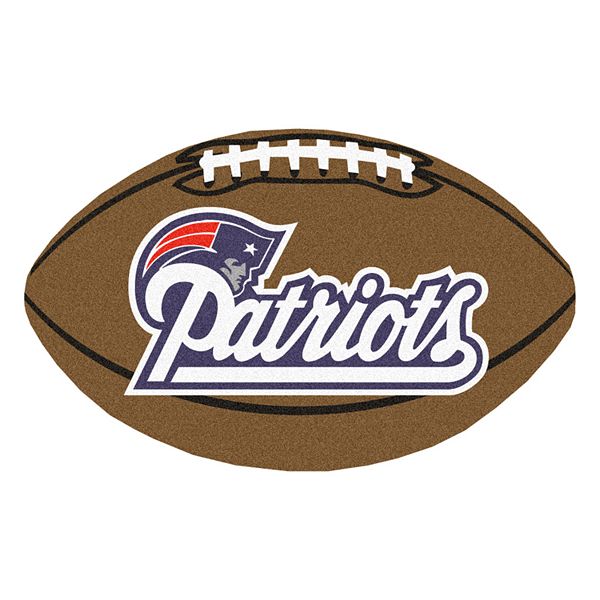 New England Patriots Football Rug