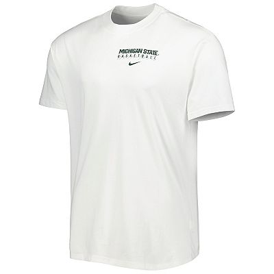 売れ筋商品|||ナイキ Tシャツ トップス レディース Men's White Michigan State Spartans Basketball Movement Max90 T-shirt White mens-nike-white-michigan-state
