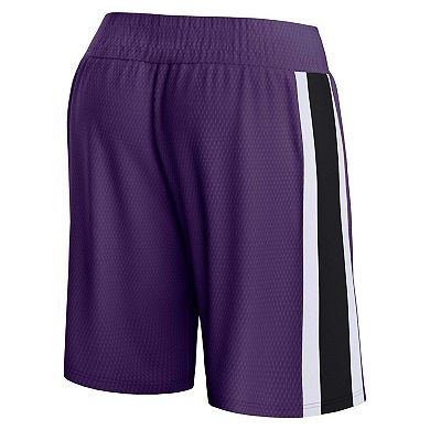 Men's Fanatics Branded Purple Phoenix Suns Referee Iconic Mesh Shorts