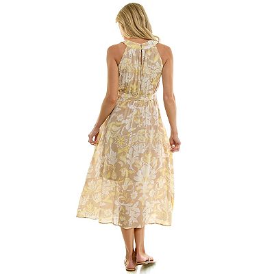 luxology lace dress Luxology Women's Black MIDI Length Chiffon And Lace Dress 16W New With Tags
