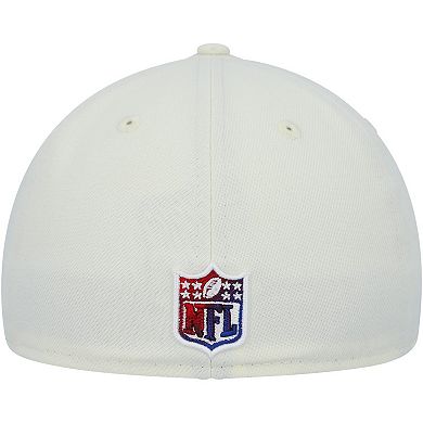 Men's New Era Cream New York Giants Chrome Dim 59FIFTY Fitted Hat