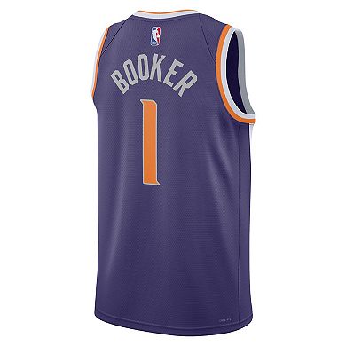 Unisex Nike Devin Booker Purple Phoenix Suns 2022 23 Swingman Jersey 