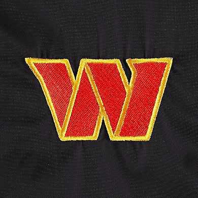 Men's Dunbrooke Black Washington Commanders Legacy Stadium Full-Zip Jacket