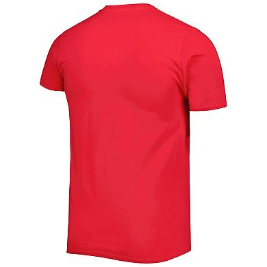 Men's Mitchell & Ness Red Real Salt Lake Serape T-Shirt