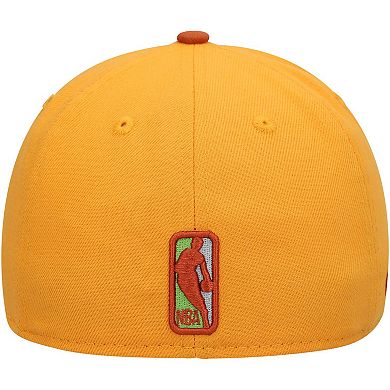 Men's New Era Gold/Rust Portland Trail Blazers 59FIFTY Fitted Hat