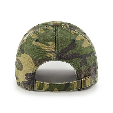 Men's '47 Camo Washington Commanders Basic Camo Clean Up Adjustable Hat