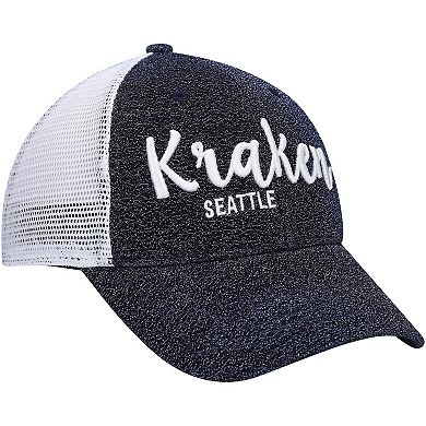 Men's '47 Deep Sea Blue Seattle Kraken Encore MVP Trucker Snapback Hat