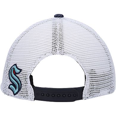 Men's '47 Deep Sea Blue Seattle Kraken Encore MVP Trucker Snapback Hat
