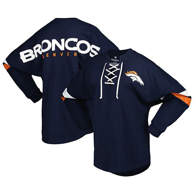 denver broncos women's long sleeve shirt