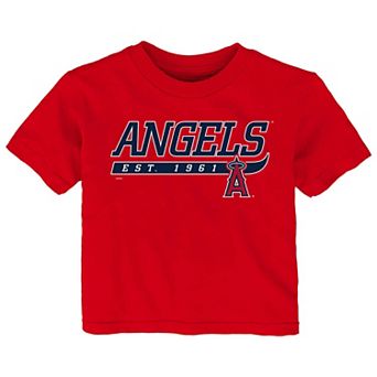 Infant Red Los Angeles Angels Take The Lead T-Shirt