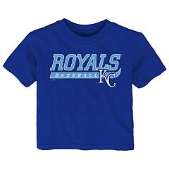 Youth Kansas City Royals M (10/12) Embroidered Jersey (Blue) Team Athletics