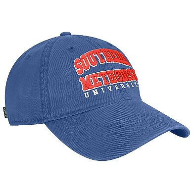 Men's Legacy Athletic Royal SMU Mustangs The Noble Arch Adjustable Hat