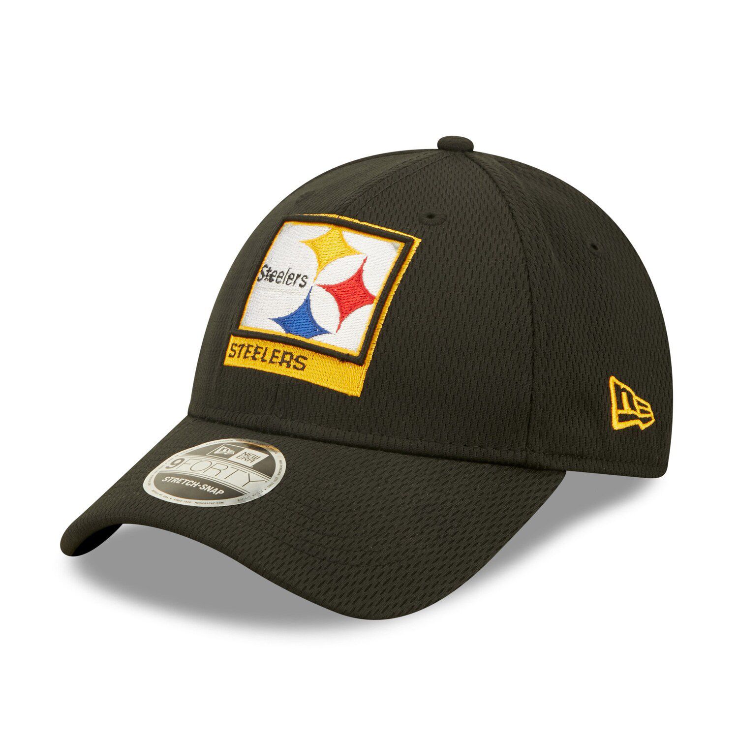 Mitchell & Ness Official NFL Football Pittsburgh Steelers Flat brim  Snapback Hat