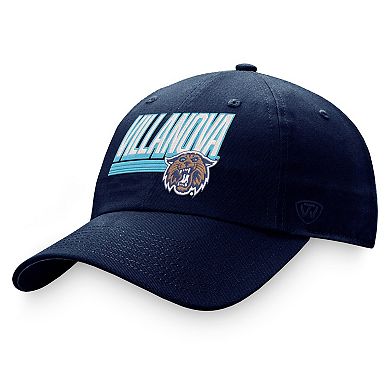 Men's Top of the World Navy Villanova Wildcats Slice Adjustable Hat