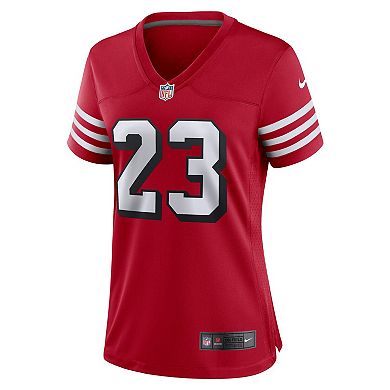 Women's Nike Christian McCaffrey Scarlet San Francisco 49ers Player Jersey