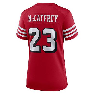 Women's Nike Christian McCaffrey Scarlet San Francisco 49ers Player Jersey
