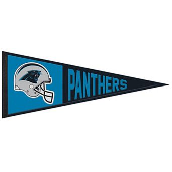 "WinCraft Carolina Panthers 13"" x 32"" Retro Logo Pennant"