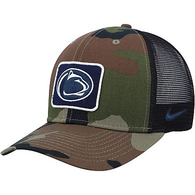 Men's Nike Camo/Black Penn State Nittany Lions Classic99 Trucker Snapback Hat