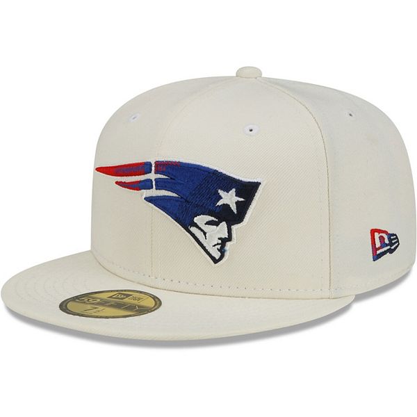 New Era Men's New England Patriots Classic 39Thirty Chrome Stretch