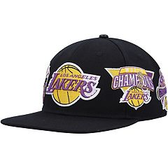 Men's Mitchell & Ness Cream/Purple Los Angeles Lakers 2009 NBA Finals Hardwood Classics Fitted Hat