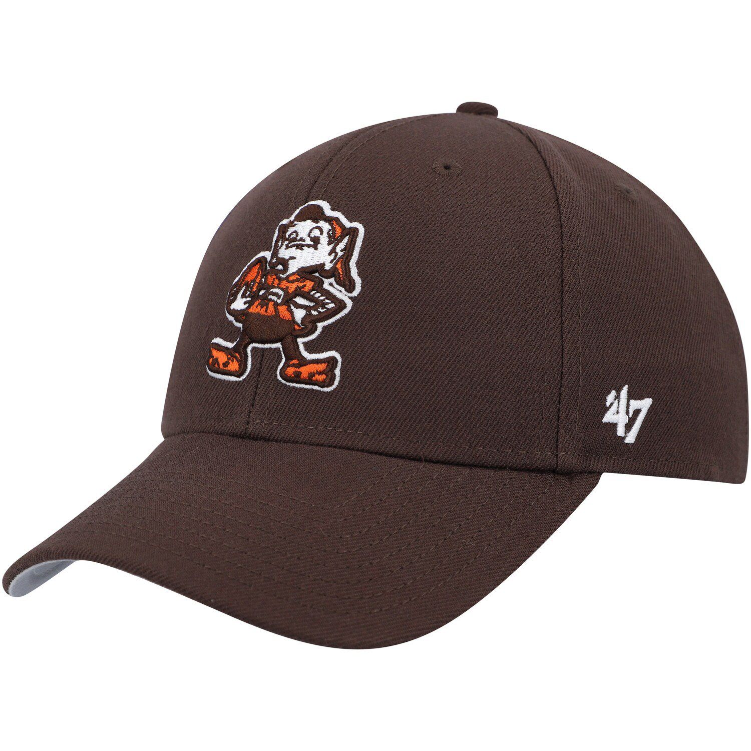 Cleveland Browns New Era Throwback Storm 39THIRTY Flex Hat - Graphite